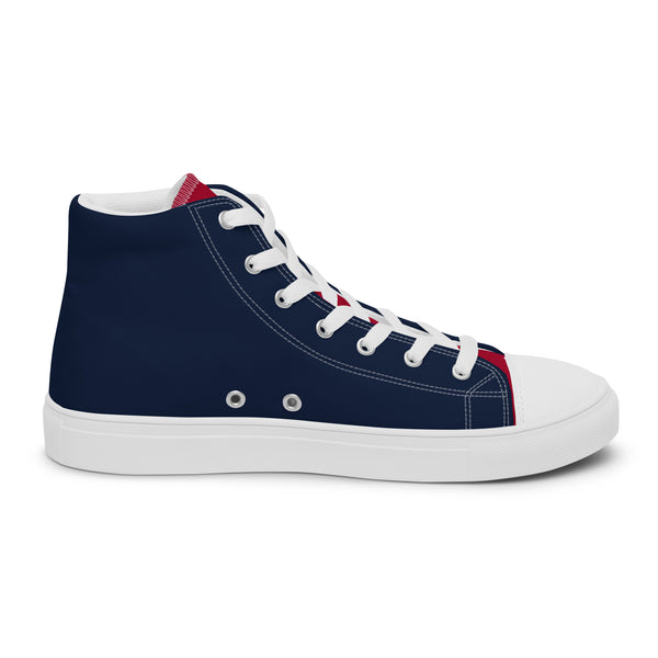 Ladies' high top canvas shoes Devil may care