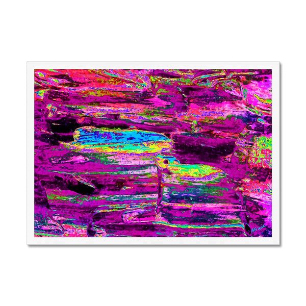 Deep purple Framed Print