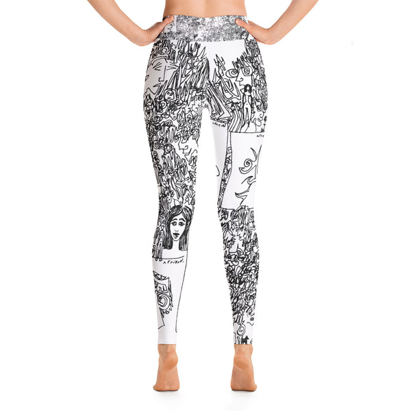 Ladies' Yoga Leggings The queen of a distant country