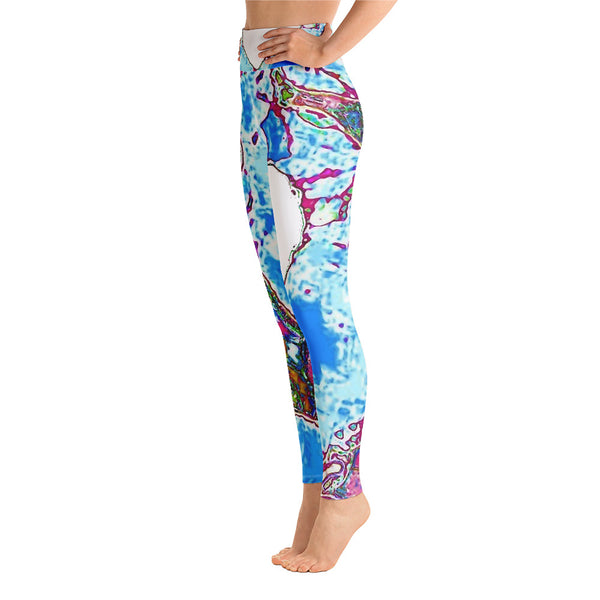 Ladies' Yoga Leggings A heart as cold as ice