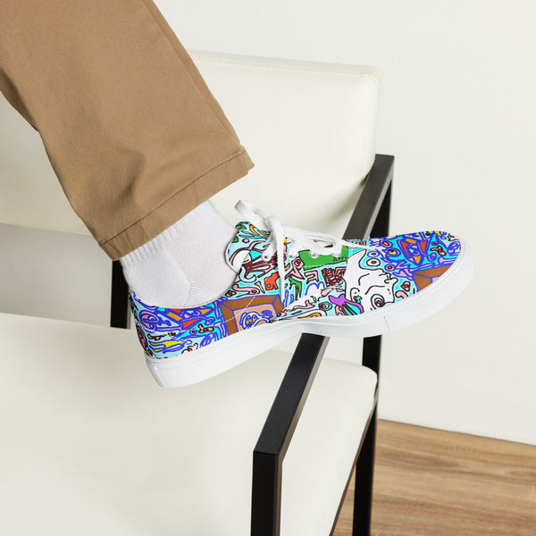 Men’s lace-up canvas shoes Buzz