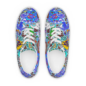 Men’s lace-up canvas shoes Buzz