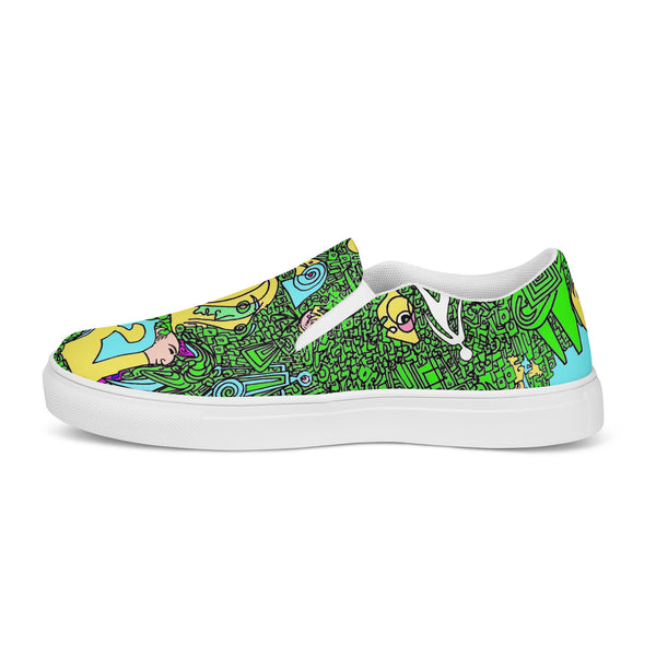 Men’s slip-on canvas shoes Greenies