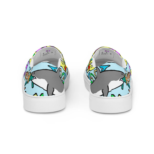 Ladies' slip-on canvas shoes Shark