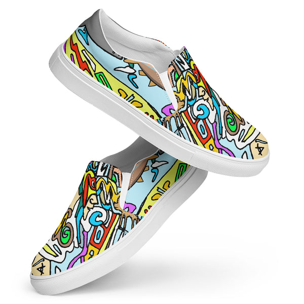 Ladies' slip-on canvas shoes Shark