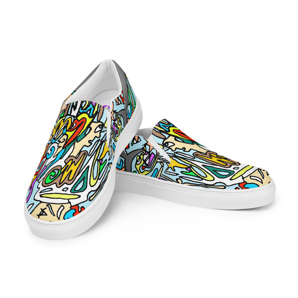 Ladies' slip-on canvas shoes Shark