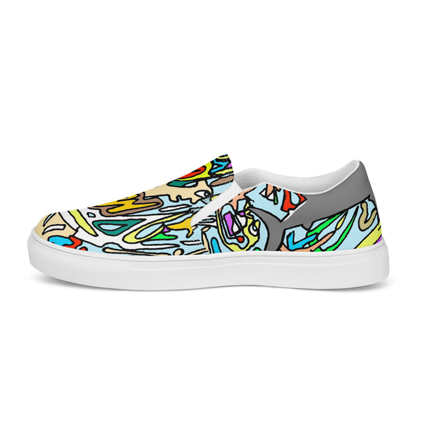 Ladies' slip-on canvas shoes Shark