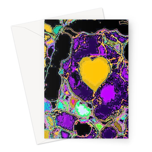 A heart of gold Greeting Card