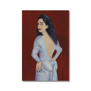 A portrait of a lady Canvas
