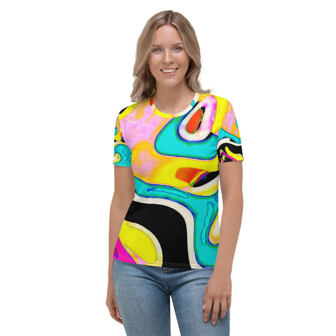 Women's T-shirt Rhapsody in blue