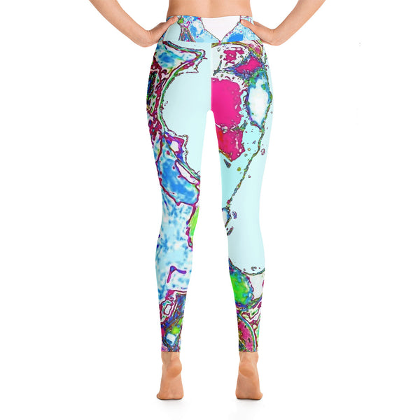 Ladies' Yoga Leggings A heart as cold as ice