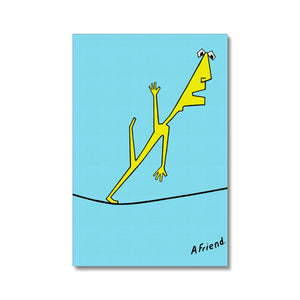 The tightrope walker Canvas